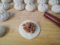 白蘿卜肉餡大包子的做法步驟13