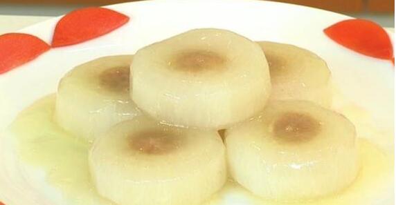 美味創(chuàng)新菜干貝釀蘿卜怎么做？