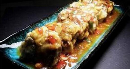 新品杭幫菜脆炸茄卷怎么做？