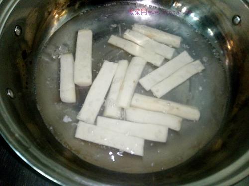 藍(lán)莓山藥的做法