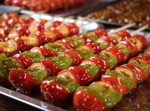 冰糖葫蘆的制作方法