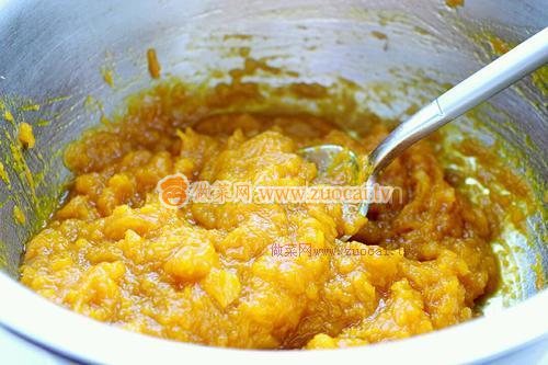 椰蓉南瓜豆沙餅的做法