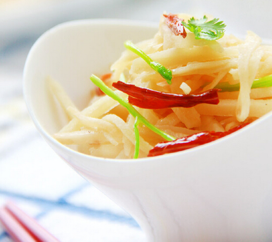 香辣藕絲怎么做？