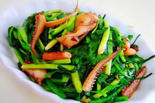 魷魚(yú)炒韭菜