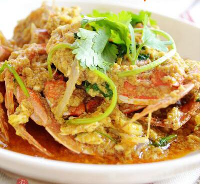 新鮮海鮮泰式醬香青蟹怎么做？