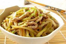 香干肉絲