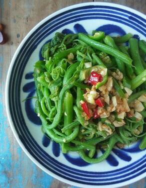 潤肺，和胃，通絡(luò)的涼拌南瓜藤怎么做？