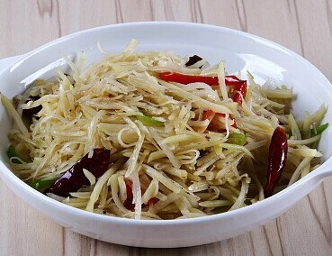 干煸土豆絲，干煸土豆絲的做法