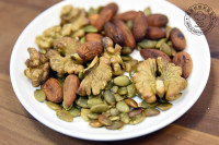 餅干做法|意式堅(jiān)果餅的做法步驟1