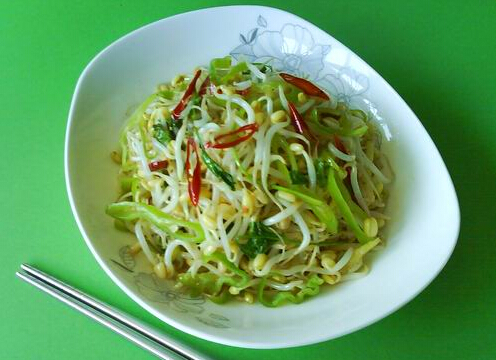 怎么做香辣綠豆芽？