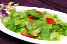 清炒苦瓜怎么做不苦 苦瓜爆雞丁