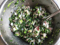 蝦仁青菜餃子的做法步驟9