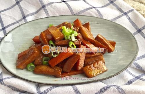 杏鮑菇胡蘿卜燒的做法