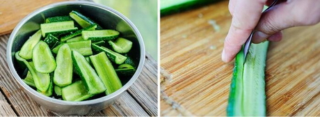 腌黃瓜的做法步驟1-2