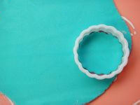 藍色妖姬翻糖蛋糕怎么做