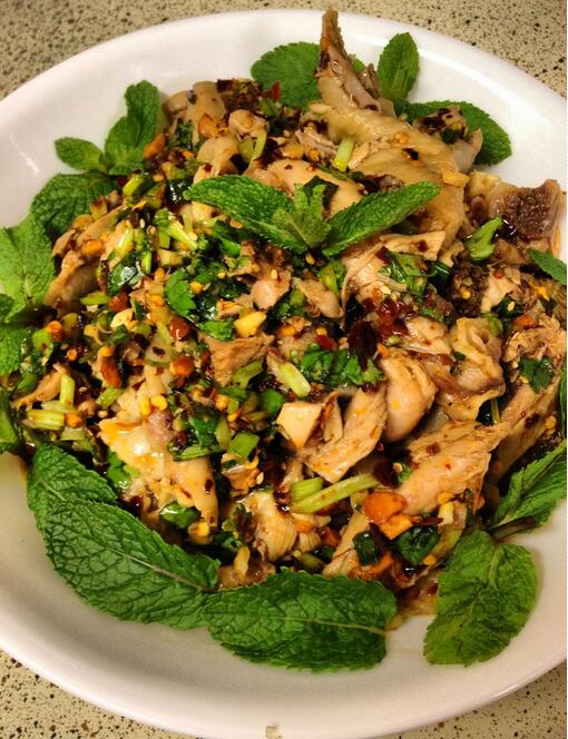 超下飯的涼拌麻辣雞怎么做？