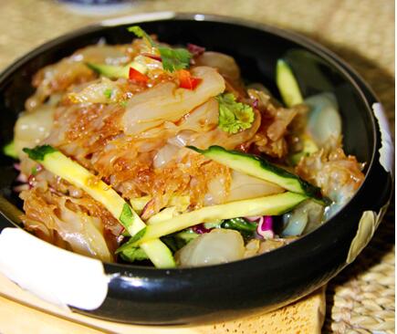 下酒涼菜陳醋海蜇頭怎么做？