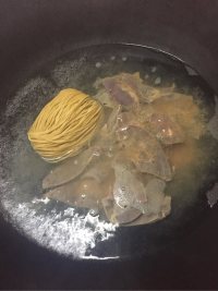 豬肝湯面的做法步驟4