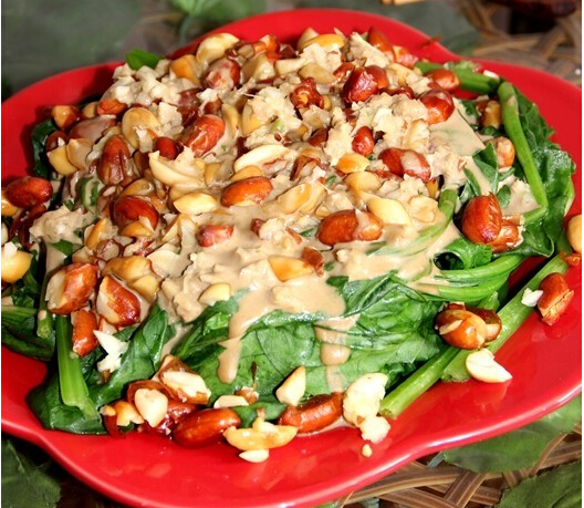 麻醬拌菠菜怎么做？