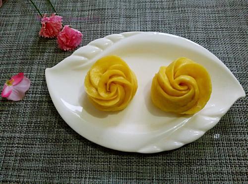 南瓜玫瑰花的做法