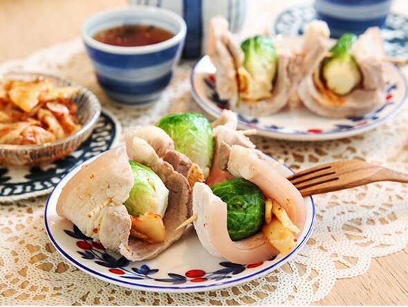 一口泡菜五花腩卷怎么做呢？