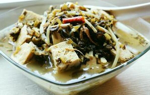 鮮香麻辣的酸菜燉老豆腐怎么做？