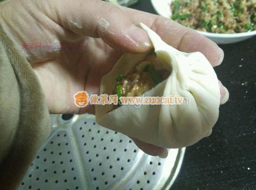 蘿卜肉餡包的做法