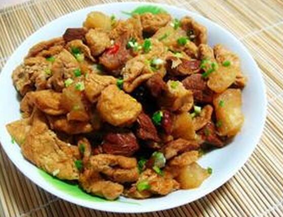 快手家常菜油豆泡燒肉怎么做？