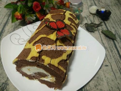 長(zhǎng)頸鹿蛋糕卷的做法