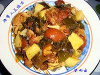 海帶土豆?fàn)Z肉的做法步驟8