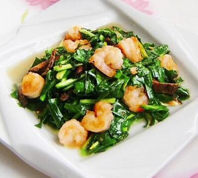 核桃蝦仁炒韭菜怎么做？