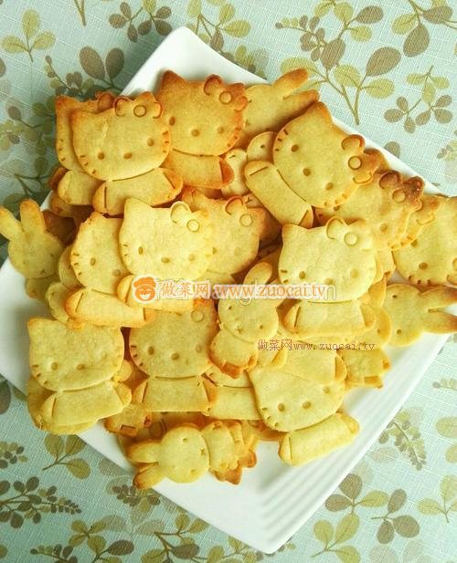 卡通曲奇餅的做法