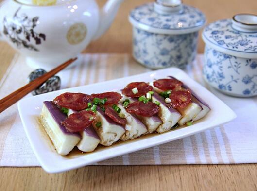 臘味清蒸茄子怎么做？