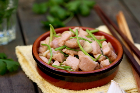 芫爆雞丁的做法步驟