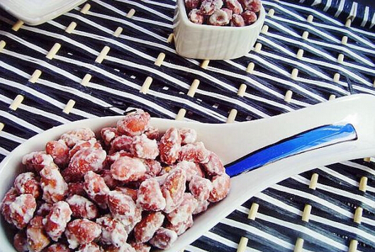 怎么做掛霜花生？