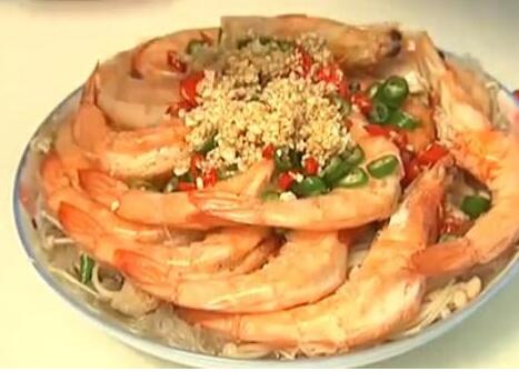 夏日無油煙的快手菜——金針粉絲清蒸蝦怎么做？
