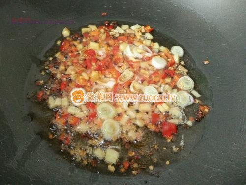 雙椒海米肉丁的做法