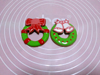 圣誕花環(huán)糖霜餅干的做法步驟20