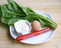 翡翠蛋餅卷的做法步驟1