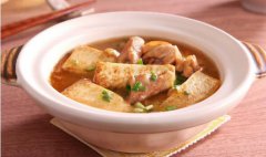 咸魚(yú)雞粒豆腐煲的做法視頻