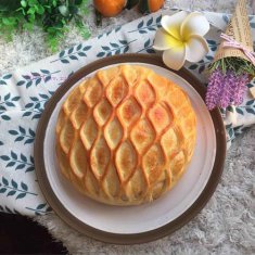 網(wǎng)紋夾心面包的做法