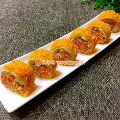 財(cái)源滾滾黃金雞卷的做法