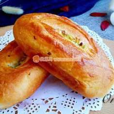 蔥香面包的做法