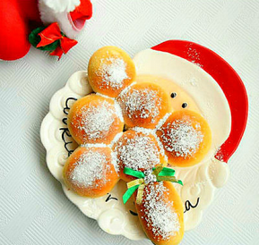 果醬圣誕樹面包的家常做法