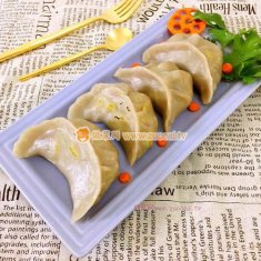 蕎面黃蘿卜蒸餃的做法