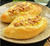 金槍魚(yú)面包的做法視頻