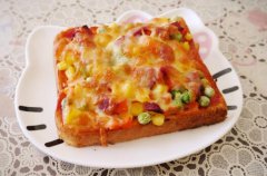 土司披薩的做法視頻