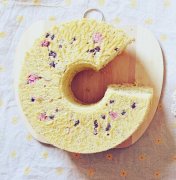 櫻花紅豆戚風(fēng)的做法視頻