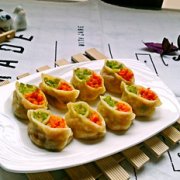 鴛鴦蒸餃的做法