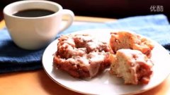 無(wú)烤箱蘋果派（Apple Fritters）的做法視頻